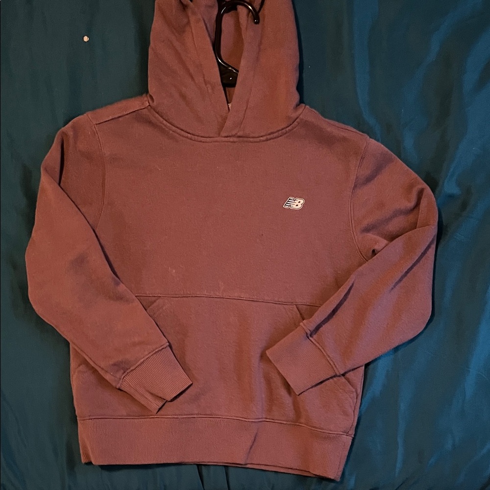 New Balance Women's Maroon Hoodie Sweater